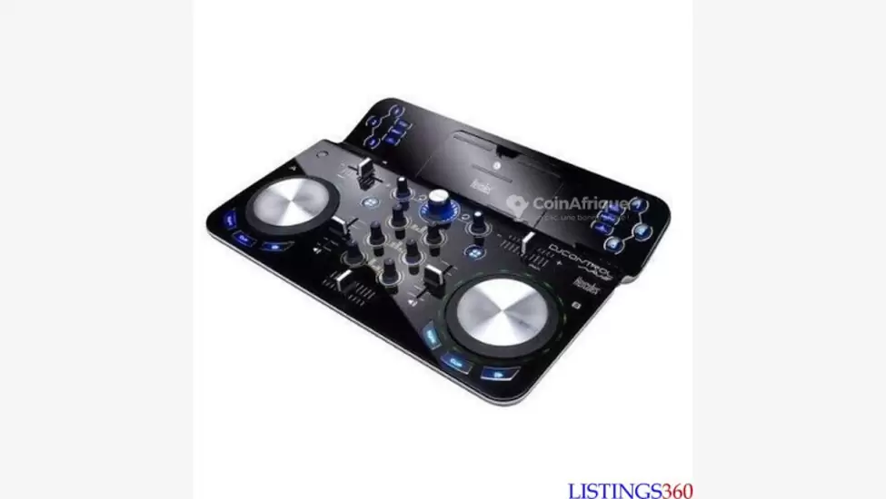 60,000 F Contrôleur DJ Bluetooth sans fil pour ipad - Hercules Djcontrol Wave